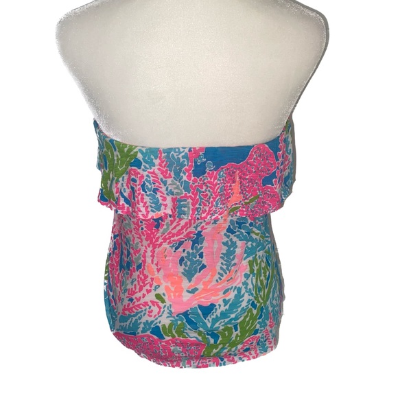 Lilly Pulitzer Let’s Cha Cha Tube Top - Picture 2 of 4
